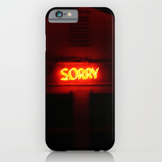 Sorry iPhone & iPod Case