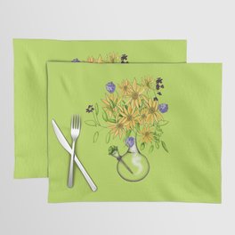 Bubbly Flowers Placemat