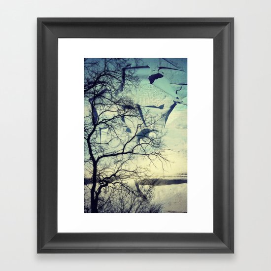Filigree Framed Art Print