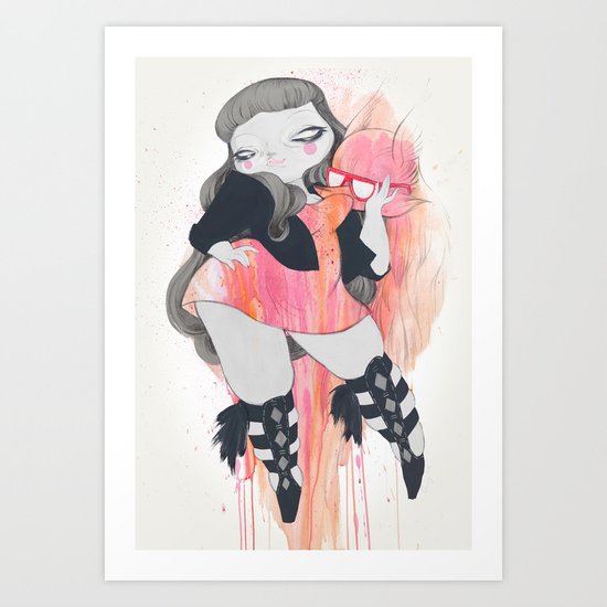 Foxxy Art Print