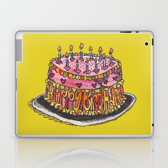 Happy Birthday Laptop & iPad Skin
