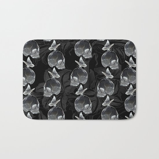 Memento Mori Bath Mat