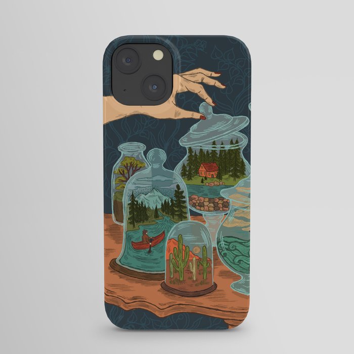 Small Worlds iPhone Case