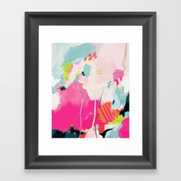 pink sky II Framed Art Print