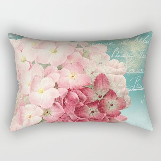 Vintage flowers #12 Rectangular Pillow