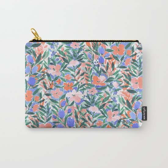Nonchalant Coral Carry-All Pouch