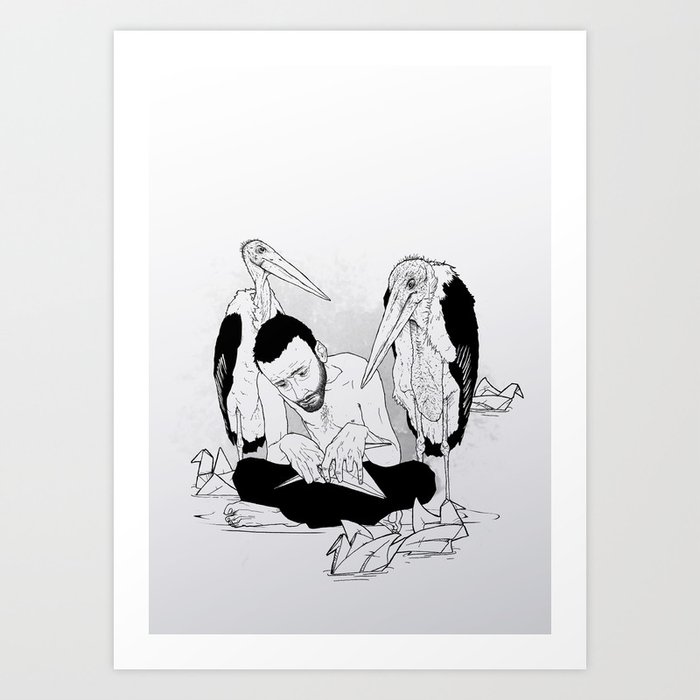 birdmaker print Art Print