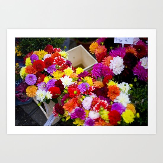 Flowers Art Print