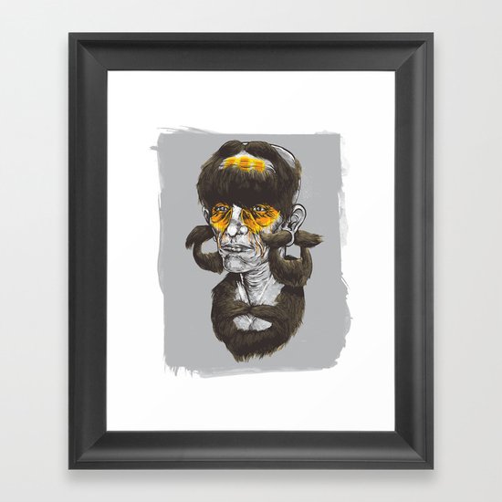 Beardhunter Framed Art Print