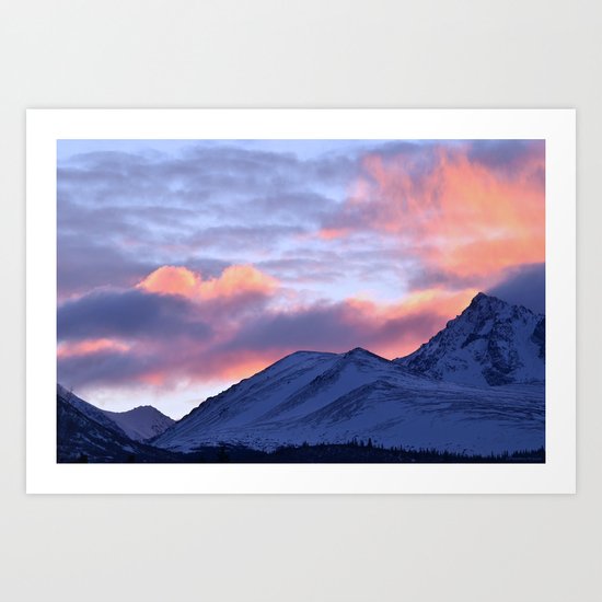 Rose Serenity Sunrise - II Art Print