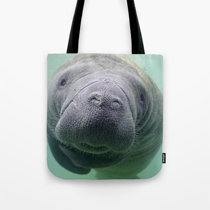 Manatee Tote Bag