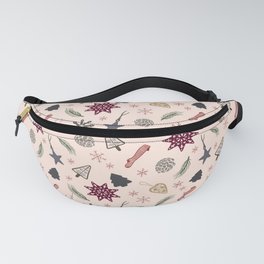Nordic Christmas Theme Fanny Pack