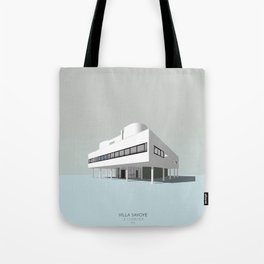 Villa Savoye - Le Corbusier Tote Bag