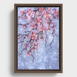 Cherry Blossom  Framed Canvas