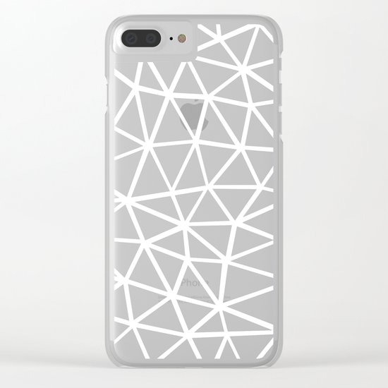 Seg Zoom 1 Clear iPhone Case