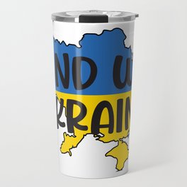 Stand With Ukraine Travel Mug