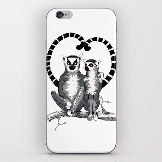 Lemur L'amur iPhone & iPod Skin