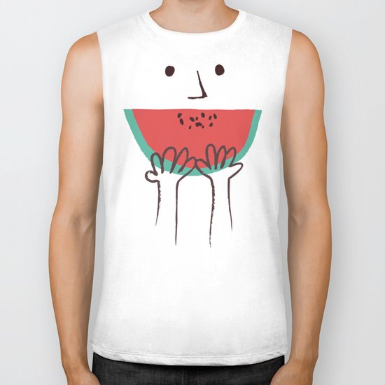 Summer smile Biker Tank