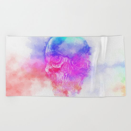 Skull Beach Towel