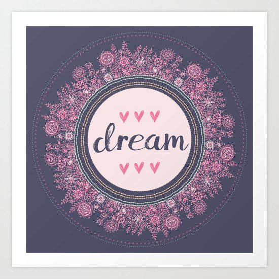 Love-Dream-Love Art Print