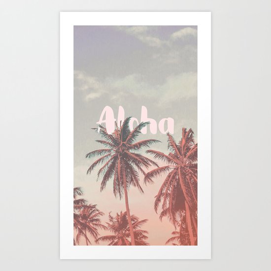 Aloha Art Print