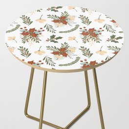 Christmas Pattern Side Table