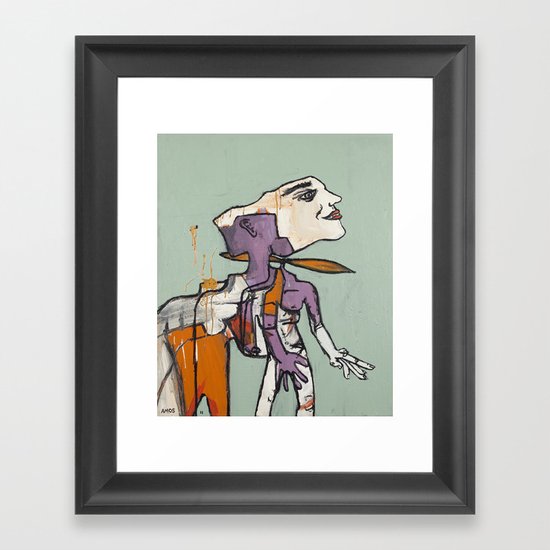 It's Complicated Framed Art Print