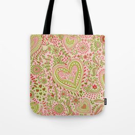 Eastern Love Pattern Tote Bag