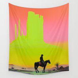 Neon West - Mango Wall Tapestry