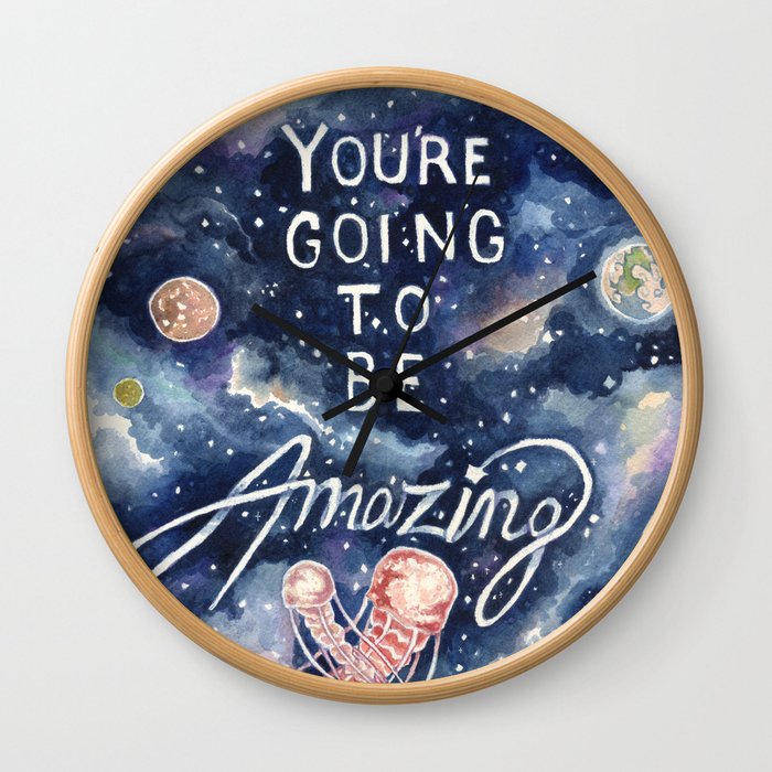 you're going to be amazing Wall Clock