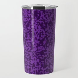 Modern Purple Abstract Trendy Collection Travel Mug