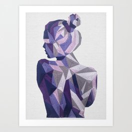 Femme 2 Art Print
