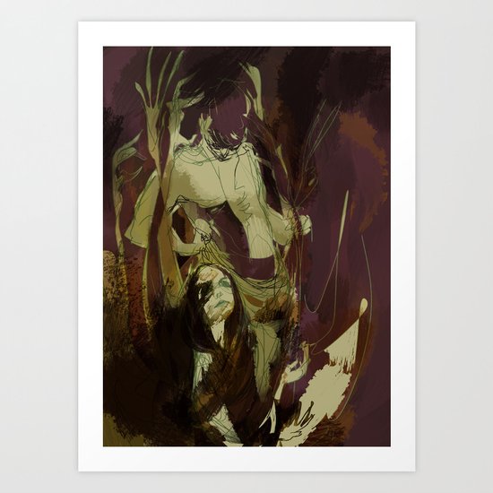 Don T Fear The Reaper Art Print By Anobviousaside Society6