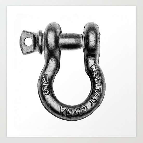 Shackle Art Print