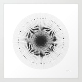 Sound of Sputnik-1 / Спутник-1 Art Print