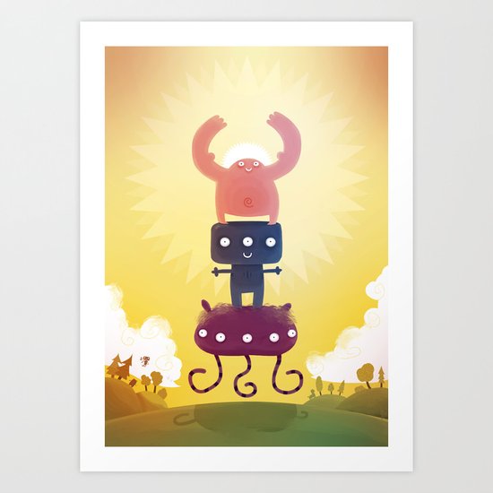 The Three Musketeers Art Print