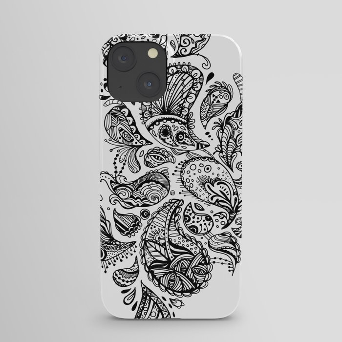 Extraterrestrial Paisley iPhone Case