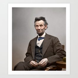 Abraham Lincoln Painting Art Print