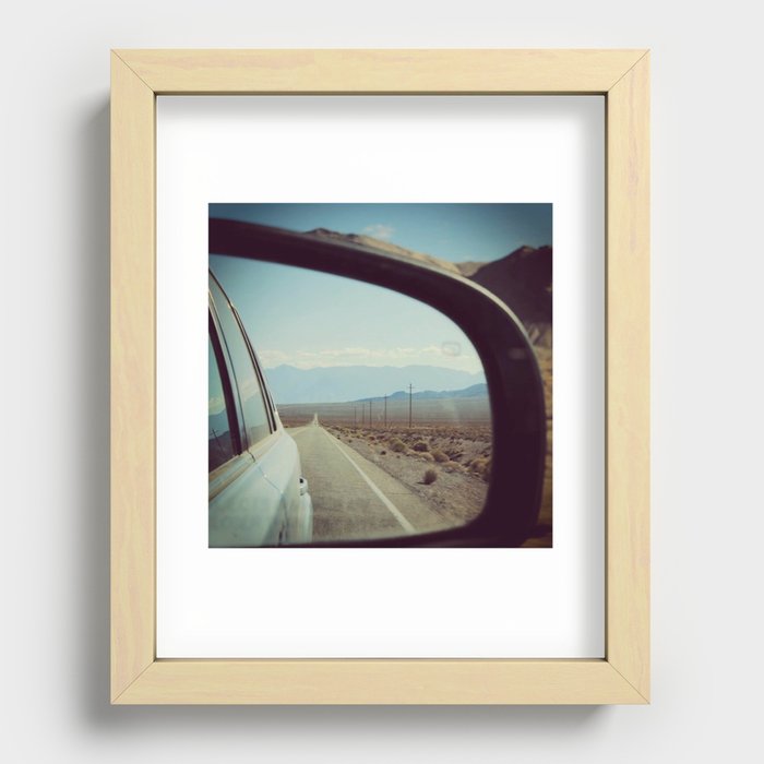 Out of Death Valley Recessed Framed Print