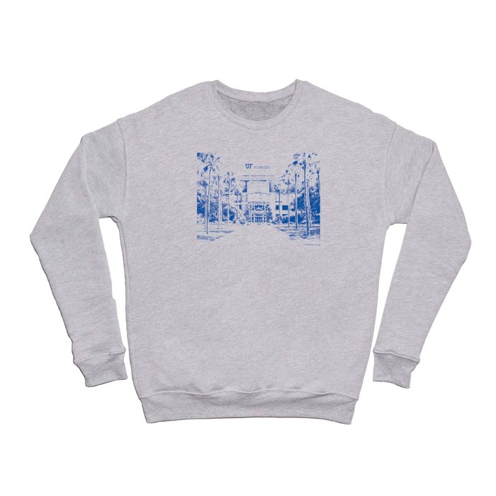 Ben Hill Griffin Stadium North Facade Crewneck Sweatshirt by The