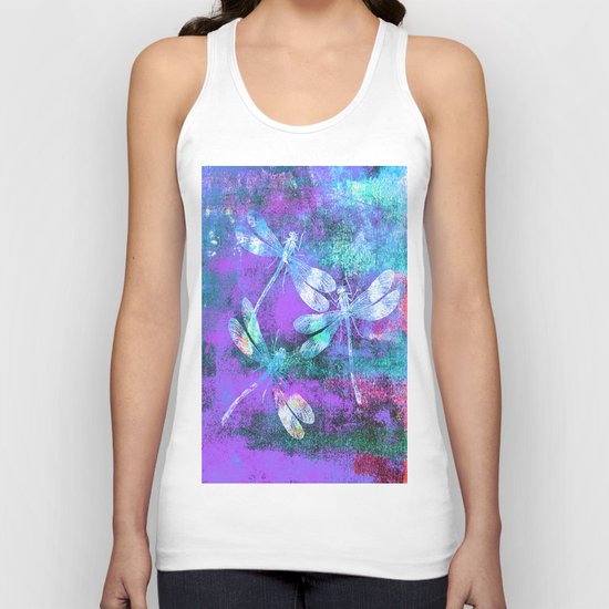 Mauritius Dragonflies WW Unisex Tank Top