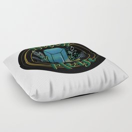 Witchy Puns - Witch Please Floor Pillow