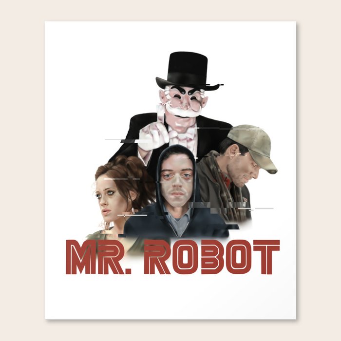 fsociety mr robot canvas