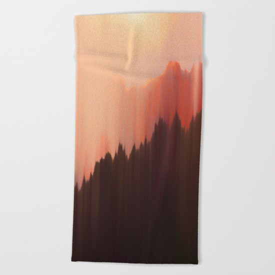 Afternoon Sun Beach Towel