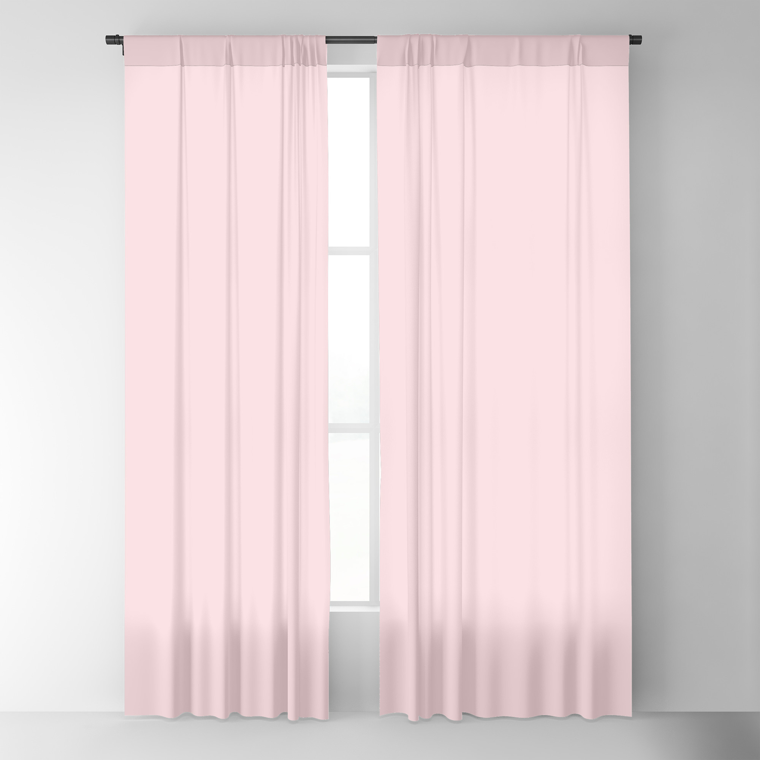 pale pink curtains ikea