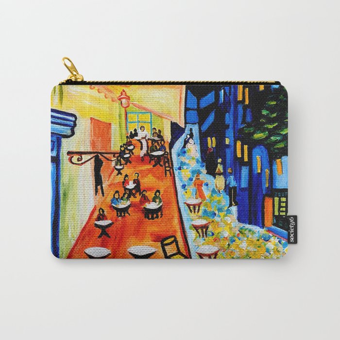 Cafe Terrace - Homage to Van Gogh Carry-All Pouch