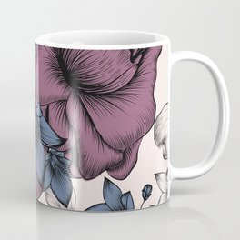 Beautiful pattern design with flowers in vintage style Coffee Mug