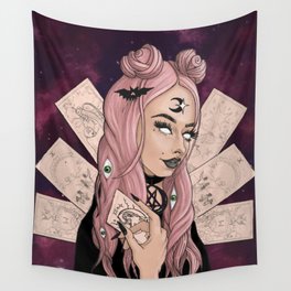 Bad Witch (Red Version) Wall Tapestry