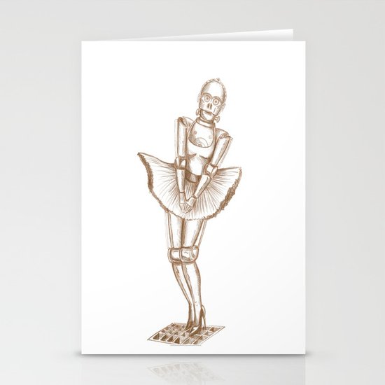 C3PO Monroe Stationery Cards