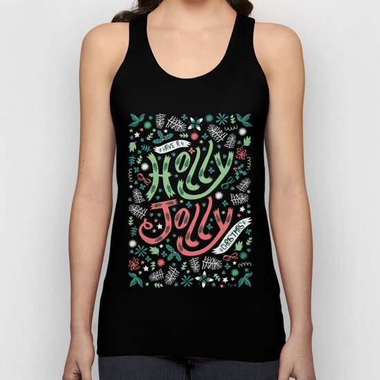 Have a Holly Jolly Christmas Unisex Tank Top